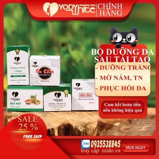 Bộ kem dưỡng da trắng hồng + Cao Lạnh Tái Sinh phù hợp mọi loại da Yody White Phương Anh