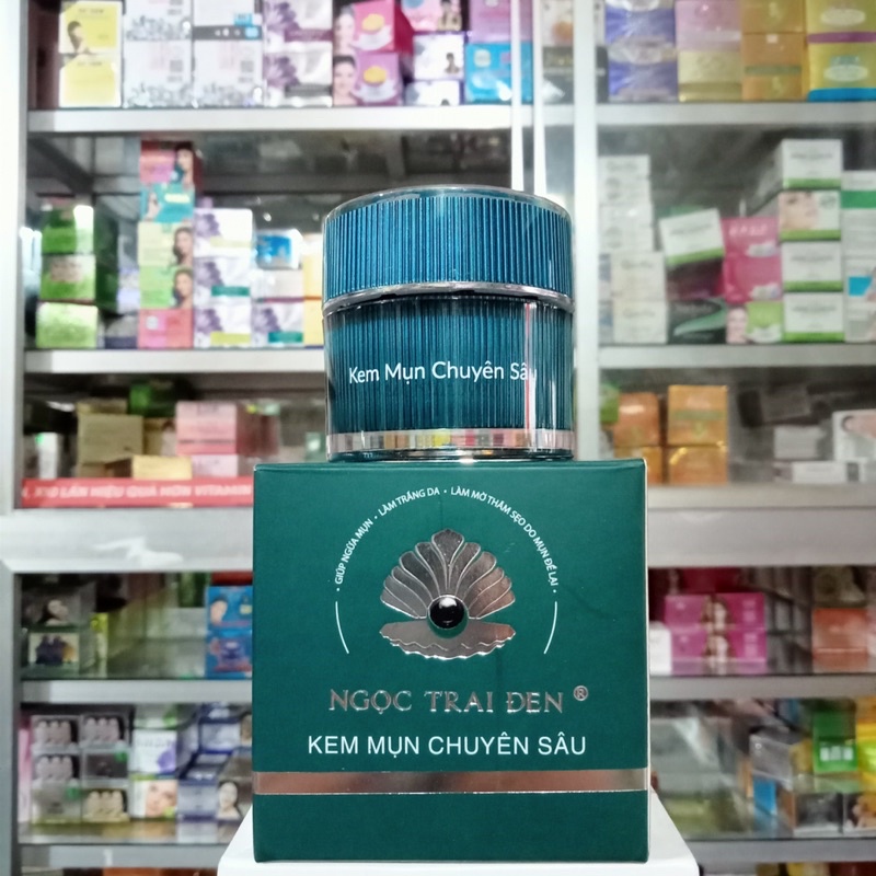 Kem ngọc trai đen chuyên mụn chuyên sâu 12g công ty Thiên Phú Tài