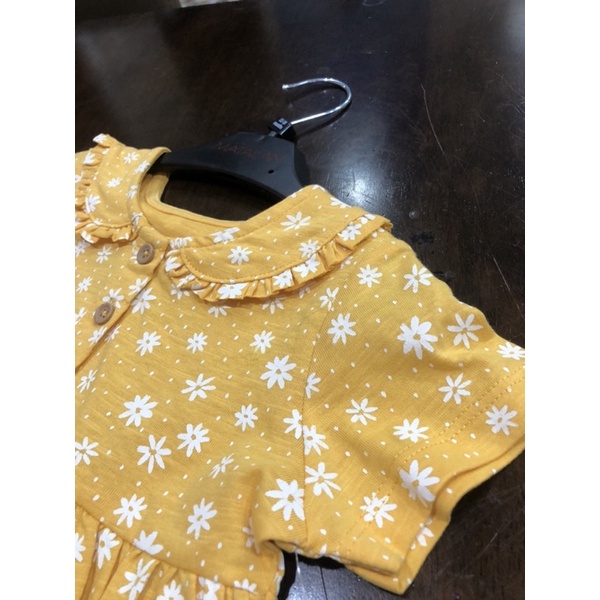 Đầm Hoa cúc cotton bé gái