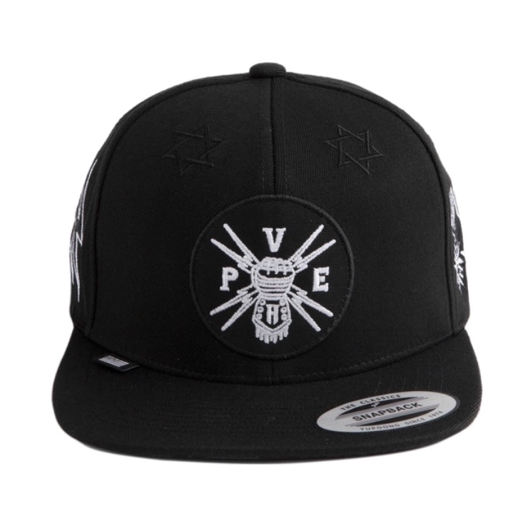 PREMI3R Mũ Snpback  HVPE LIGHTNING MEDAL black Phong cách Hàn Quốc Cao cấp 100% cotton 2024