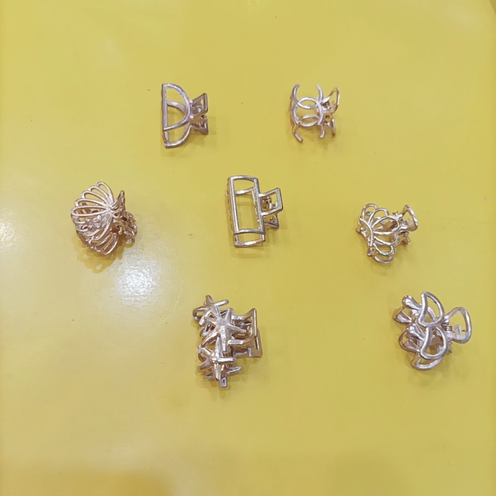 Kẹp Tóc Kim Loại Hình Gấu Dễ Thương Phong Cách Hàn Quốc Dành Cho Bạn Nữ Phong Cách Vintage