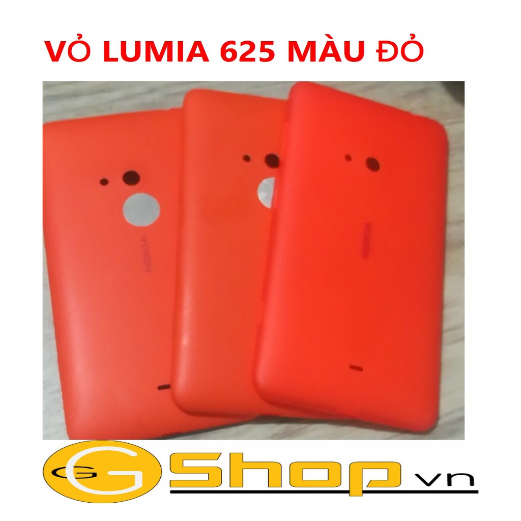 VỎ LUMIA 625 MÀU ĐỎ