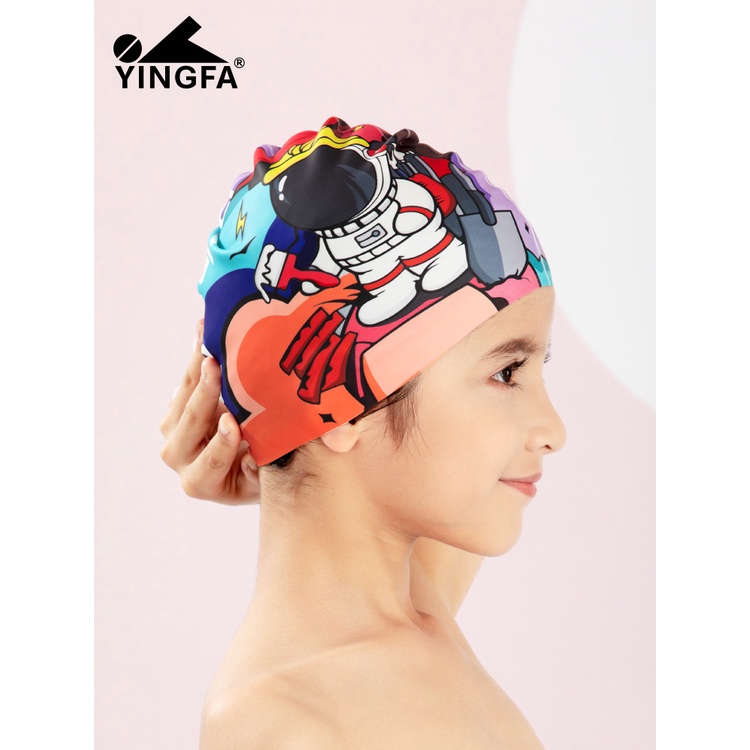 Mũ bơi trẻ em silicon Yingfa K0053 Và K0055 (13-25kg)