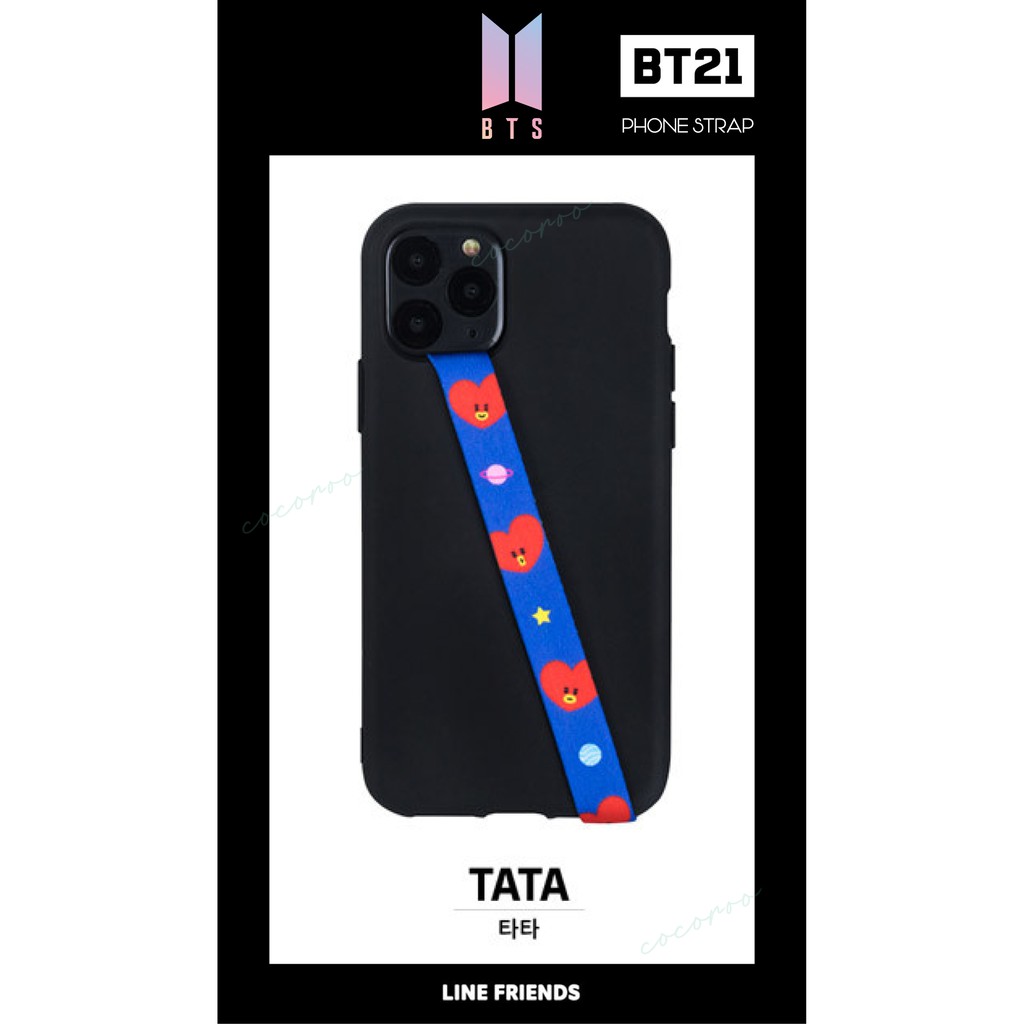 [COCOROO] Phone Strap / BTS & BT21 / TATA & V / ARMY / dây treo ốp / dây phụ kiện điện thoại