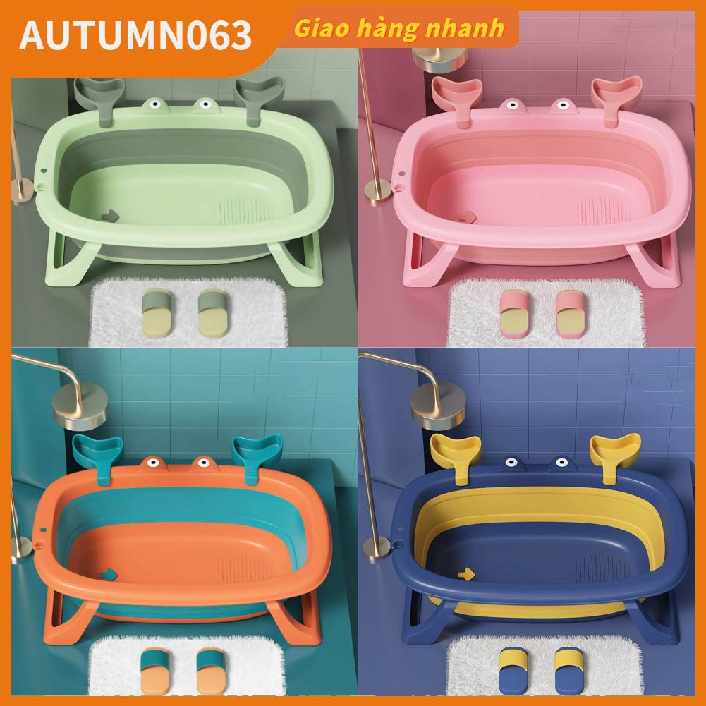 Autumn063 Bồn tắm dành cho trẻ em Đường trượt lớn bằng nhựa thân thiện với môi trường có thể thu gọn Tiết kiệm không gian mới biết đi