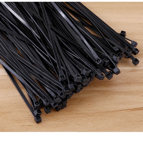 Set 100 dây thít nhựa buộc nhanh size 2,5x150mm MÀU ĐEN, dây rút nhựa buộc nhanh siêu tiện ích