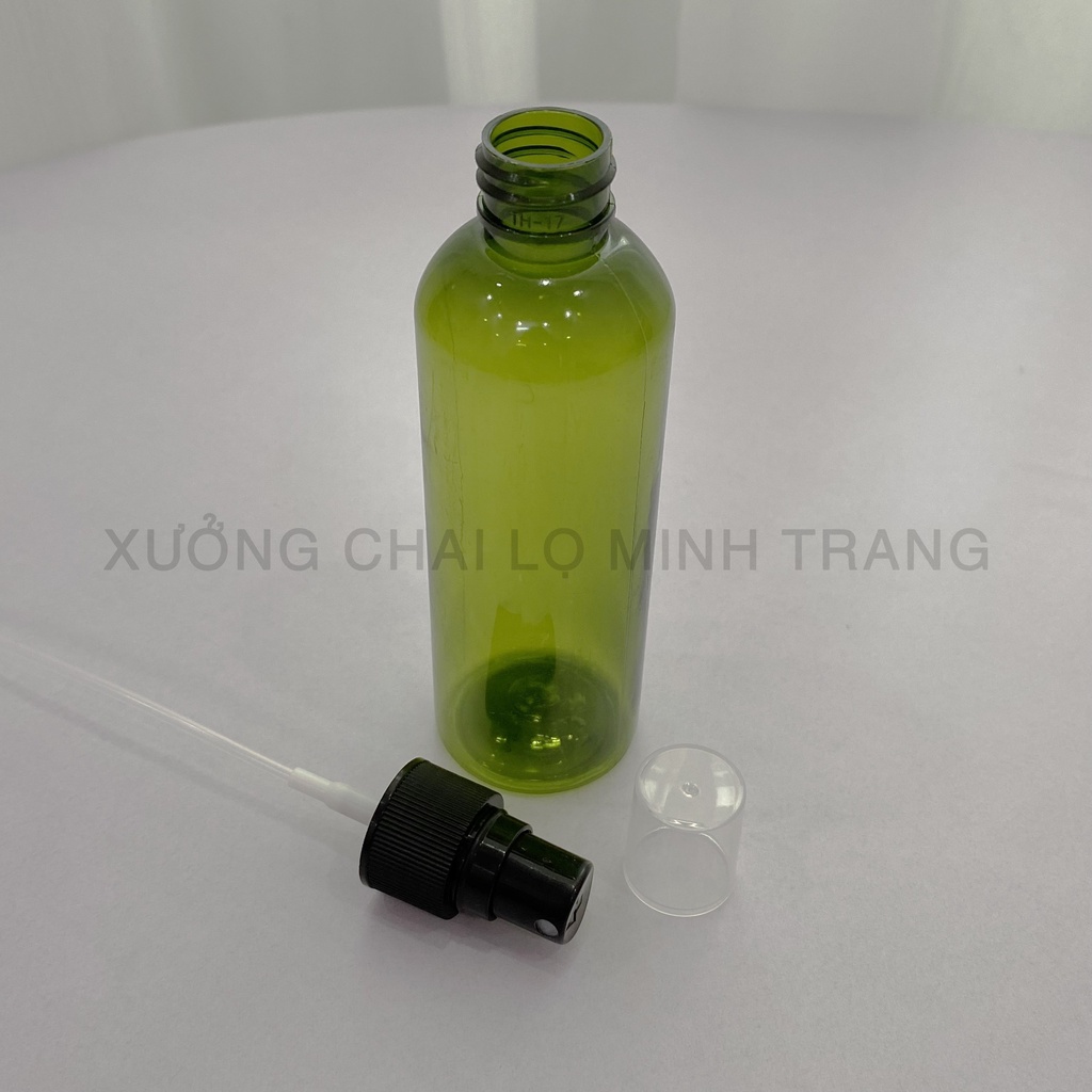 Chai Nhựa Pet Xịt Phun Sương 100ML Chiết Mỹ Phẩm