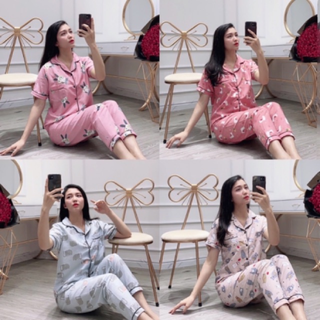 Bộ Ngủ Pijama Dài Form Dưới | BigBuy360 - bigbuy360.vn