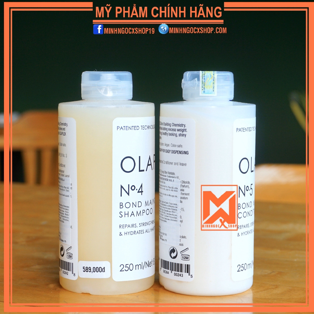 ✅[RẺ VÔ ĐỊCH] GỘI XẢ OLAPLEX NO4&5 250ML CHÍNH HÃNG NHẬP MỸ | BigBuy360 - bigbuy360.vn