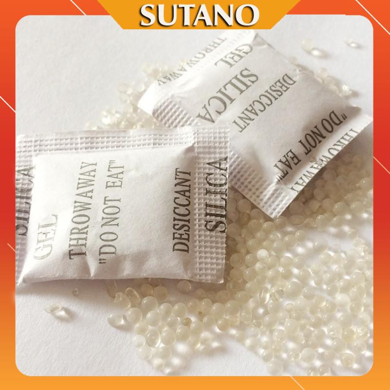 Gói Hút Ẩm Silicagel - Túi Hút Ẩm Cho Quần Áo giày dép Chống Ẩm Mốc (1 Gram/Gói)