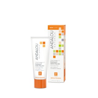 Kem tẩy tế bào chết ANDALOU Chia + Omega Radiant Skin Polish - 25162 - 58ml