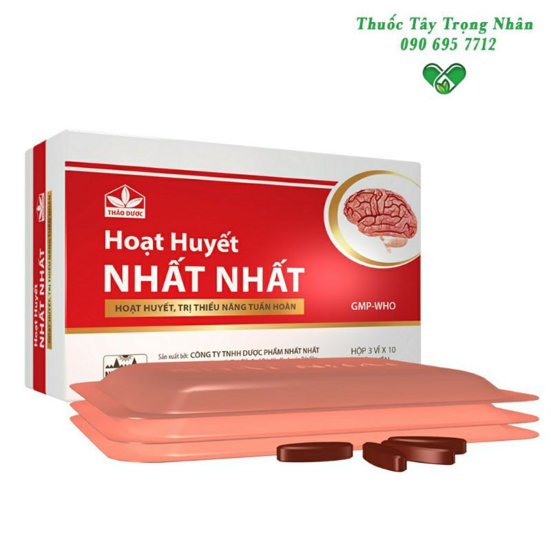 Viên Uống Tuần Hoàn Não HOẠT HUYẾT NHẤT NHẤT