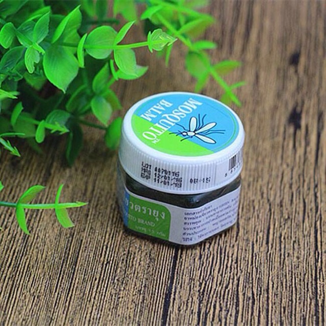 Dầu thoa muỗi đốt Mosquito Balm Thái Lan cho bé, dầu cù là xanh , tinh dầu xoa nóng 25mg - Xukashop