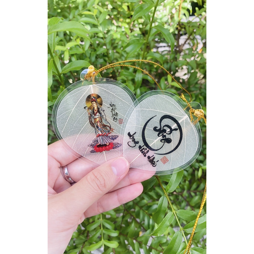 Lá Bồ Đề Mẹ Quan Âm và Thư Pháp