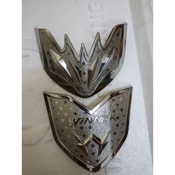 Ốp mỏ dè trước sau xe winner x crom