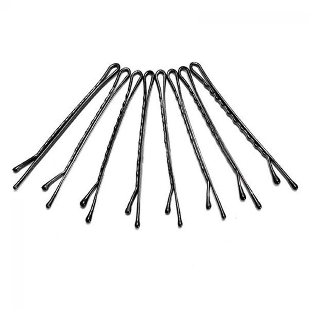 Bộ 60 Cái Kẹp Tóc Kim Loại Màu Đen Tiện Dụng