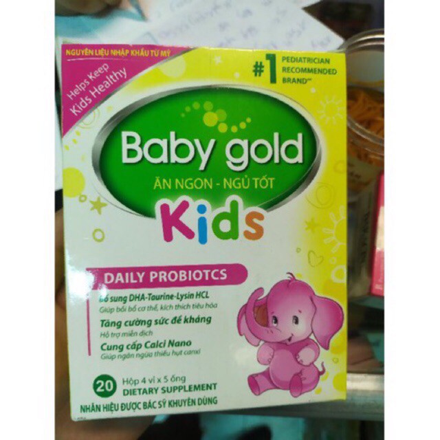 BABY GOLD KIDS TIÊU HOÁ KHOẺ TRẺ ĂN NGON