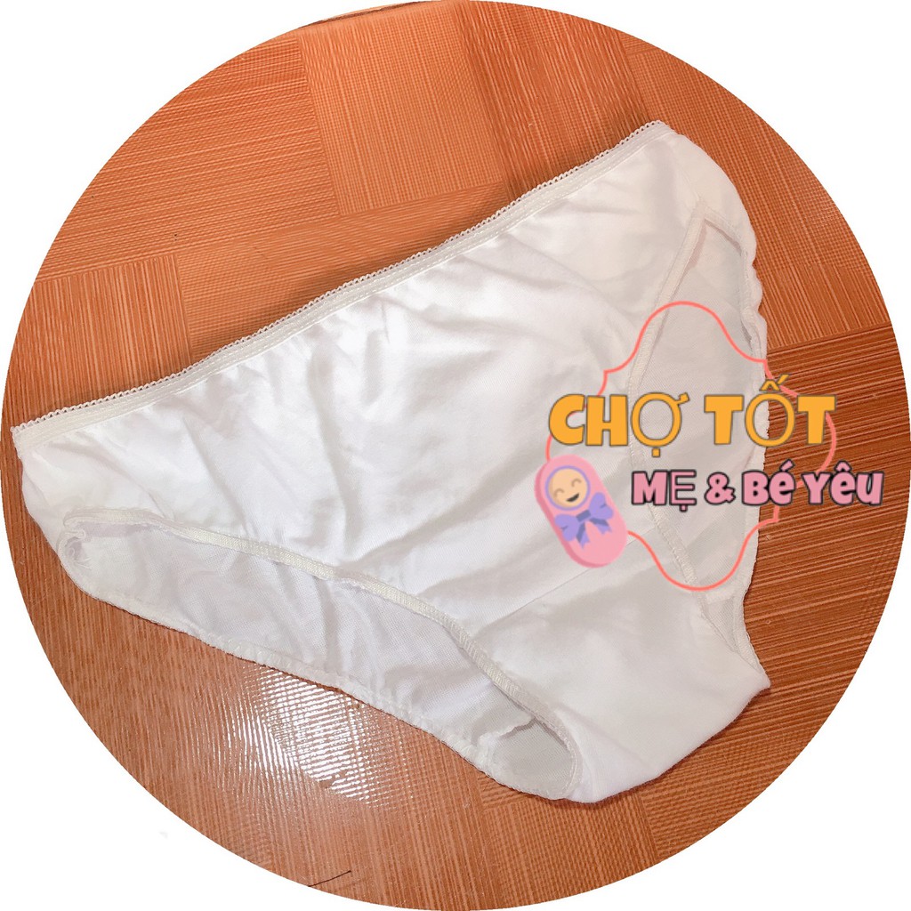 Túi 6 Chiếc Quần Lót Giấy Vải Cotton Dùng 1 Lần Size Lớn Dành Cho Người To Cân ,Cho Mẹ Bầu Mẹ Sau Sinh (60-90 Kg)