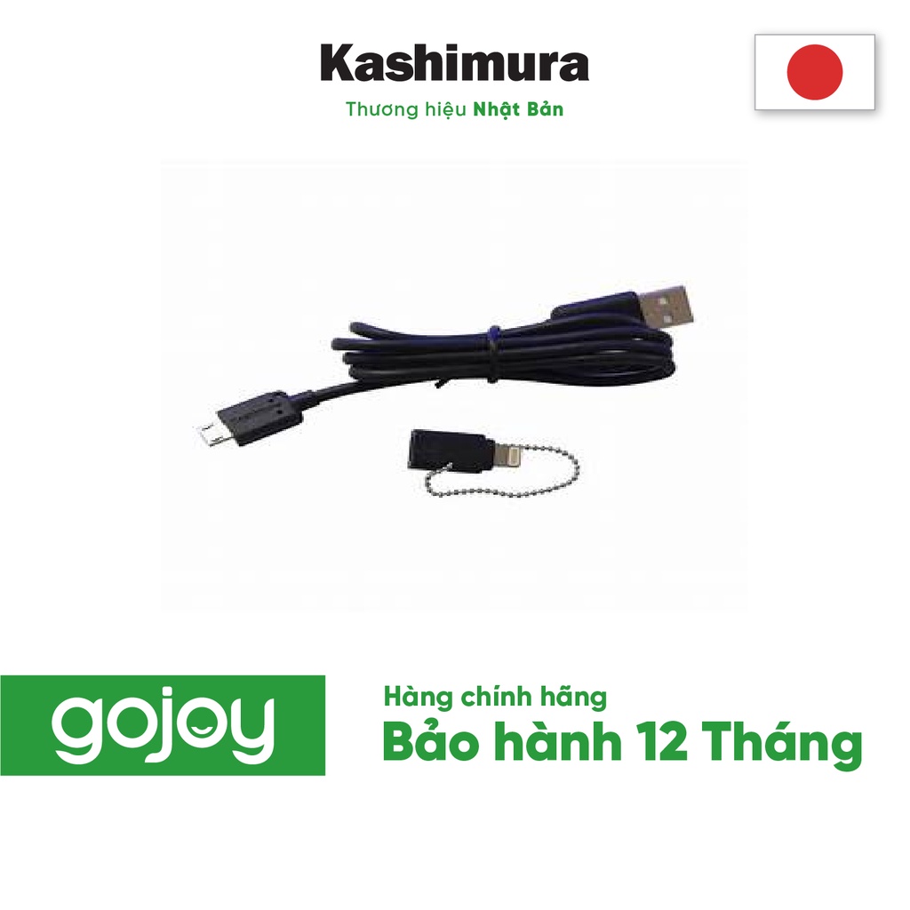 Cáp USB - microUSB - Lightning 2.4A 70cm Kashimura KL-19