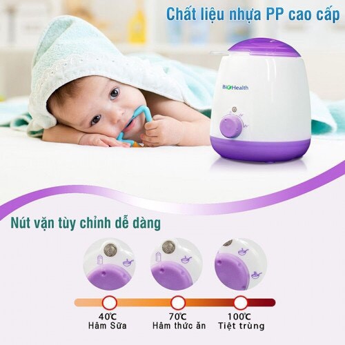 Máy Hâm Sữa Đơn/Đôi Tiệt Trùng Đa Chức Năng Biohealth BH 8110 - BH2910