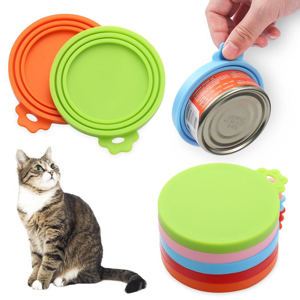 Nắp Silicone Đậy Lon Nước Giữ Thức Ăn Tươi Cho Thú Cưng