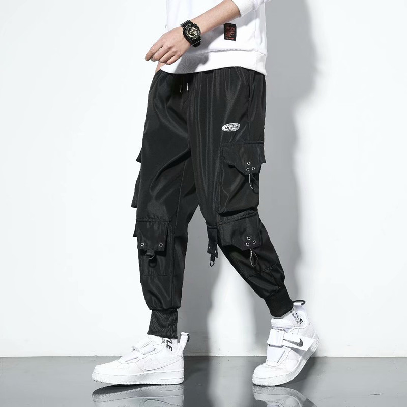 Men's Fashion Boxed Long Pants with Pockets