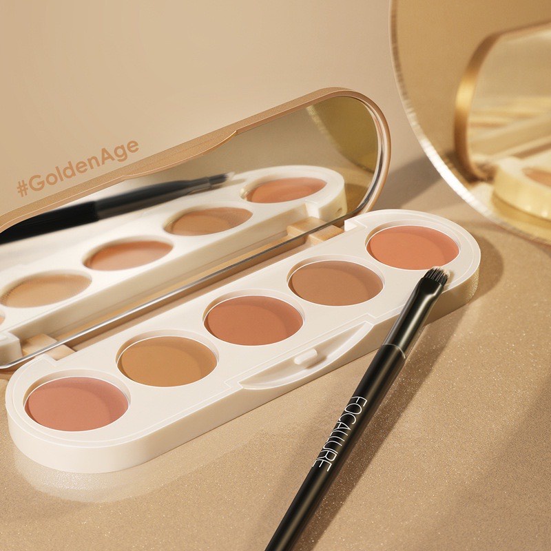 Che Khuyết Điểm Goldenage Focallure Đa Công Dụng 5 Trong 1, Che Hiệu Quả Quầng Thâm Mắt, Mụn