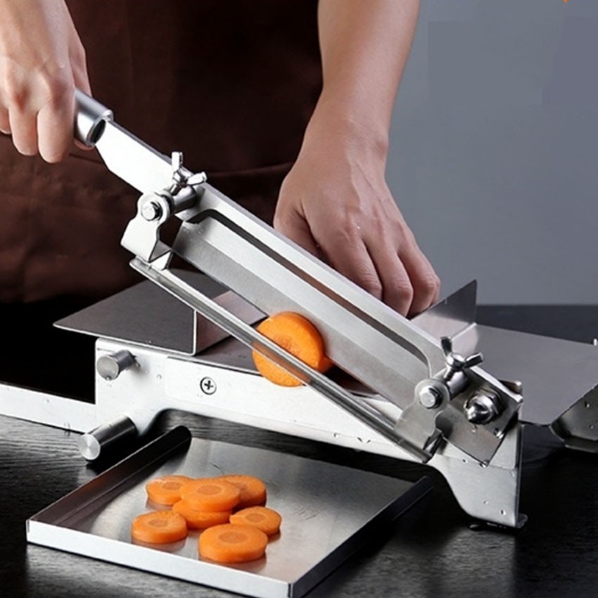 Máy thái thịt đa năng - Chặt gà, cắt xương, thái rau củ - Bộ dao thái thịt đông lạnh