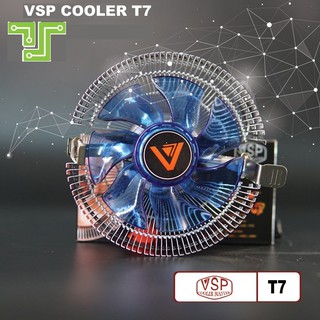 Fan cpu t7 led đa năng