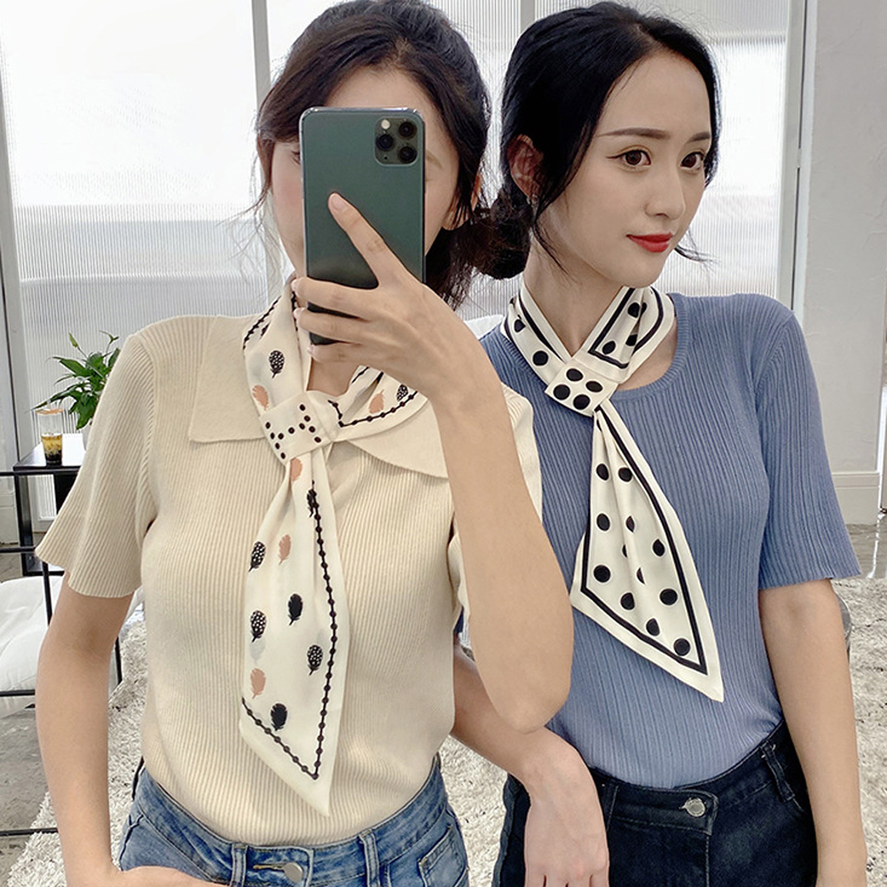 Khăn Quàng Cổ Phong Cách Hàn Quốc Xinh Xắn Cho Nữ