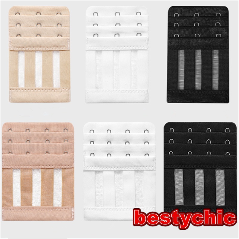 Móc Nối Dài Áo Ngực 3 Hàng 3/4 Với Khóa Điều Chỉnh Được