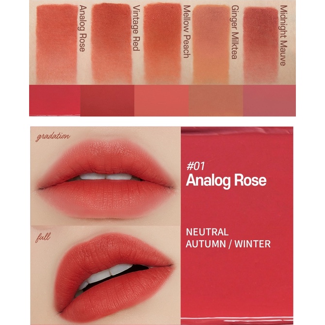 [Hàng mới về] Thỏi Son Môi Etude House Có 7 Màu Sắc Tùy Chọn 4g | BigBuy360 - bigbuy360.vn