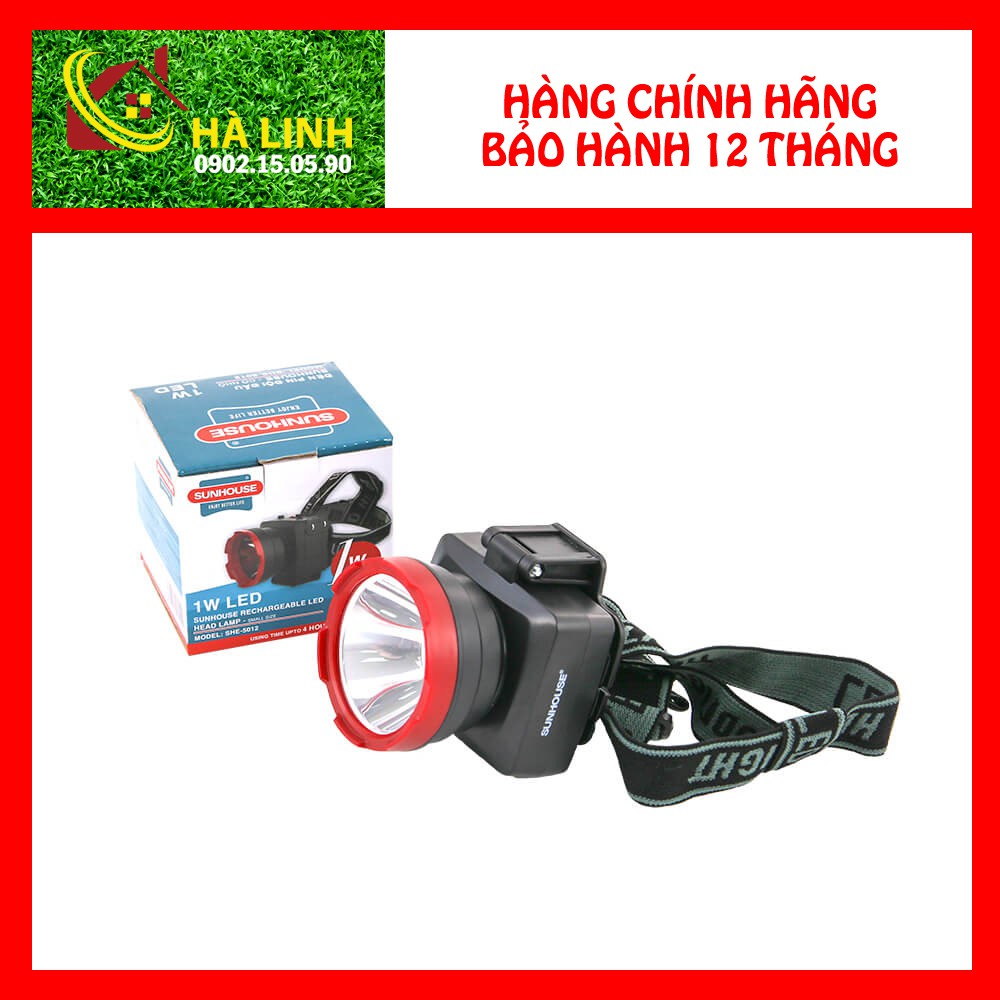 ĐÈN PIN ĐỘI ĐẦU SUNHOUSE SHE-5012