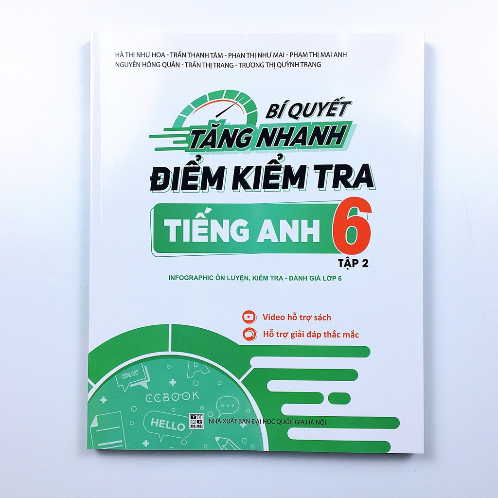 Sách Bí quyết tăng nhanh điểm kiểm tra Tiếng Anh 6 tập 2