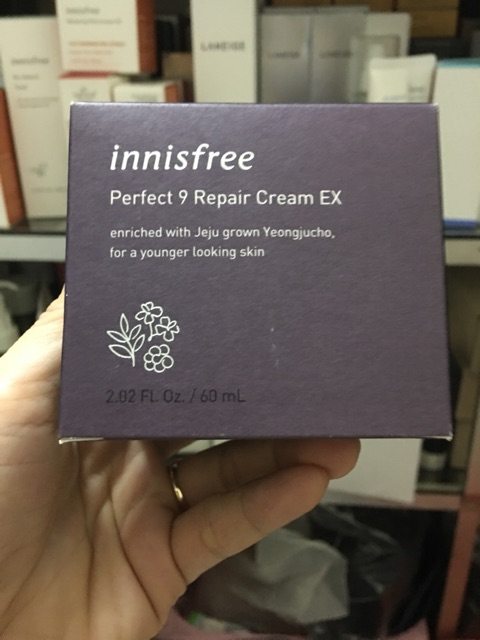 Kem Dưỡng Chống Lão Hóa Da Innisfree Perfect 9 Repair Cream 60ml