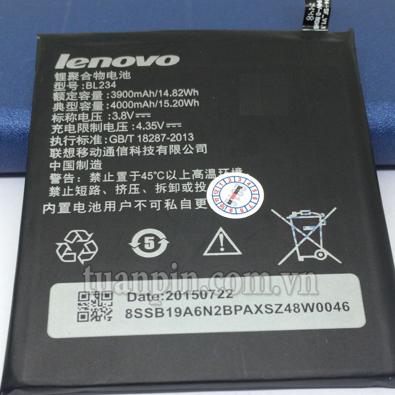 Pin cho điện thoại Lenovo A5000/ P70/ P1M/ BL234