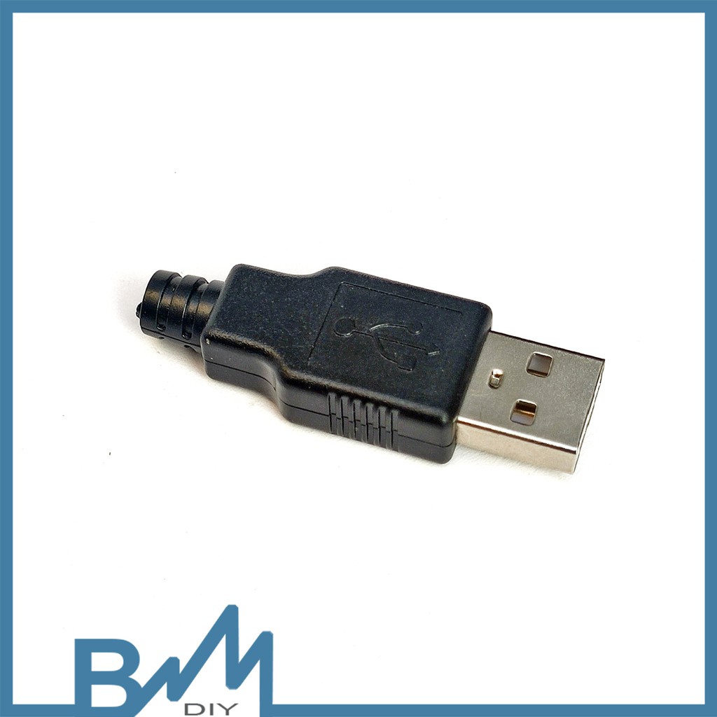 Jack đực USB 2.0 tự hàn