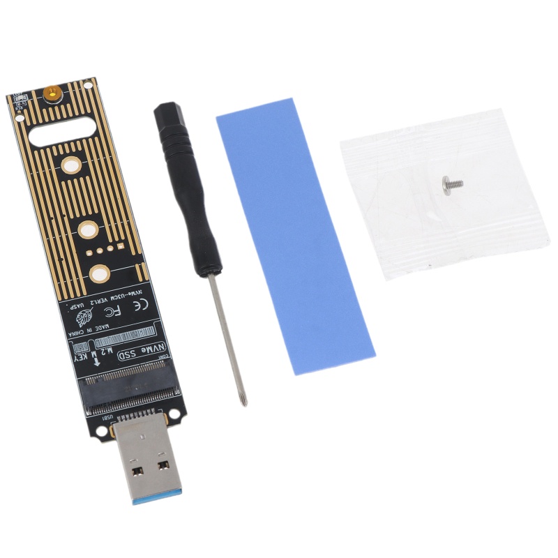 Bảng Mạch Chuyển Đổi Giao Thức Kép USB M.2 Sang USB Cho M.2 NVME PCIe NGFF M2 Hỗ Trợ Thẻ Nhớ 2242 2260 2280 NVMEM2 SSD RT