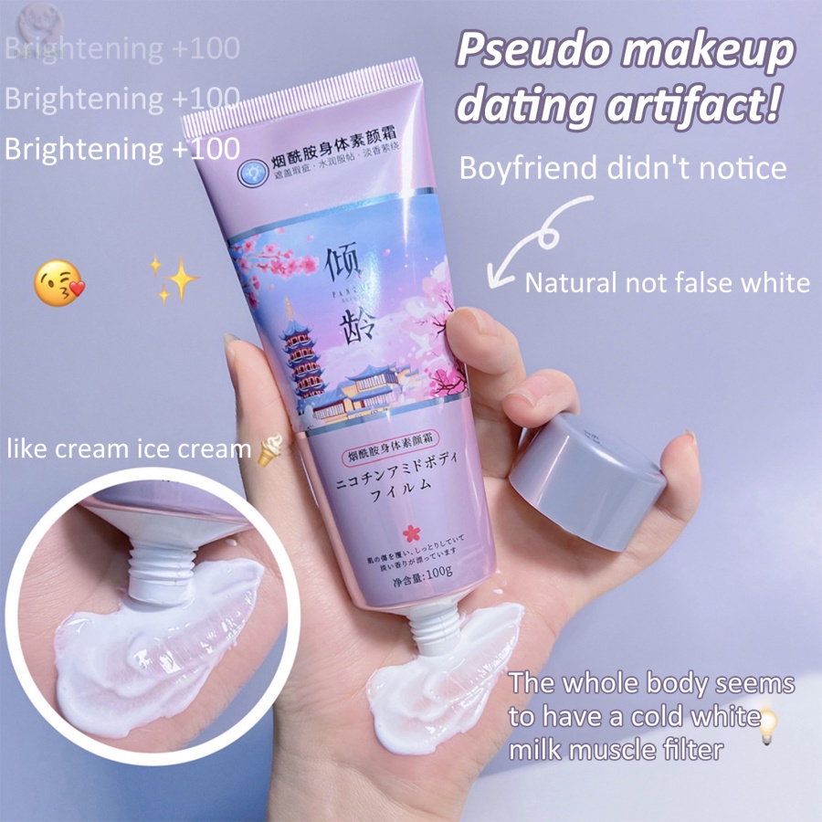Kem Niacinamide 100g Dưỡng Ẩm Che Khuyết Điểm Làm Sáng Da
