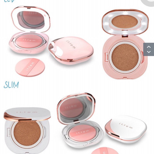 Phấn nước ITTEM GLOW LIGHT Set 1 hộp và 2 loi