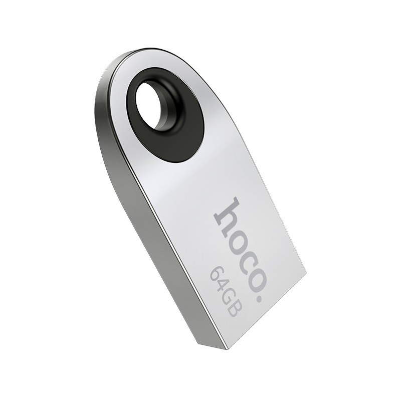 USB 2.0 HOCO UD9 Insightful 8GB / 16GB / 32GB / 64GB - Vỏ kim loại cực đẹp (Bạc) - Nhất Tín Computer