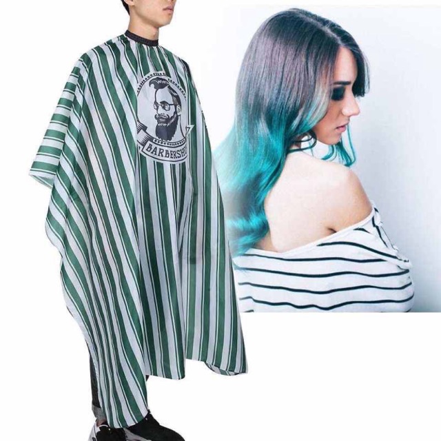 Áp choảng cắt tóc nam - Áo choàng khăn choàng barber
