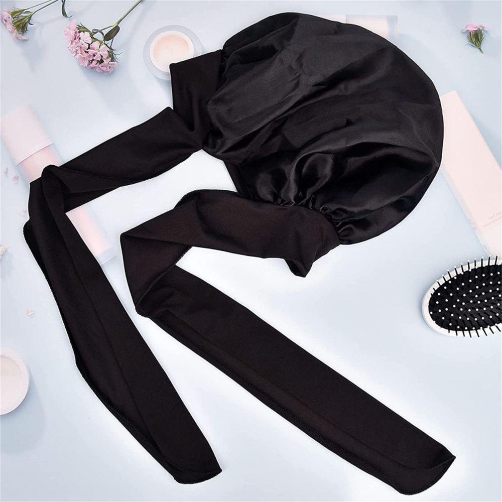 Mũ Trùm Tóc Bằng Polyester Có Thể Điều Chỉnh Chăm Sóc Tóc Khi Ngủ