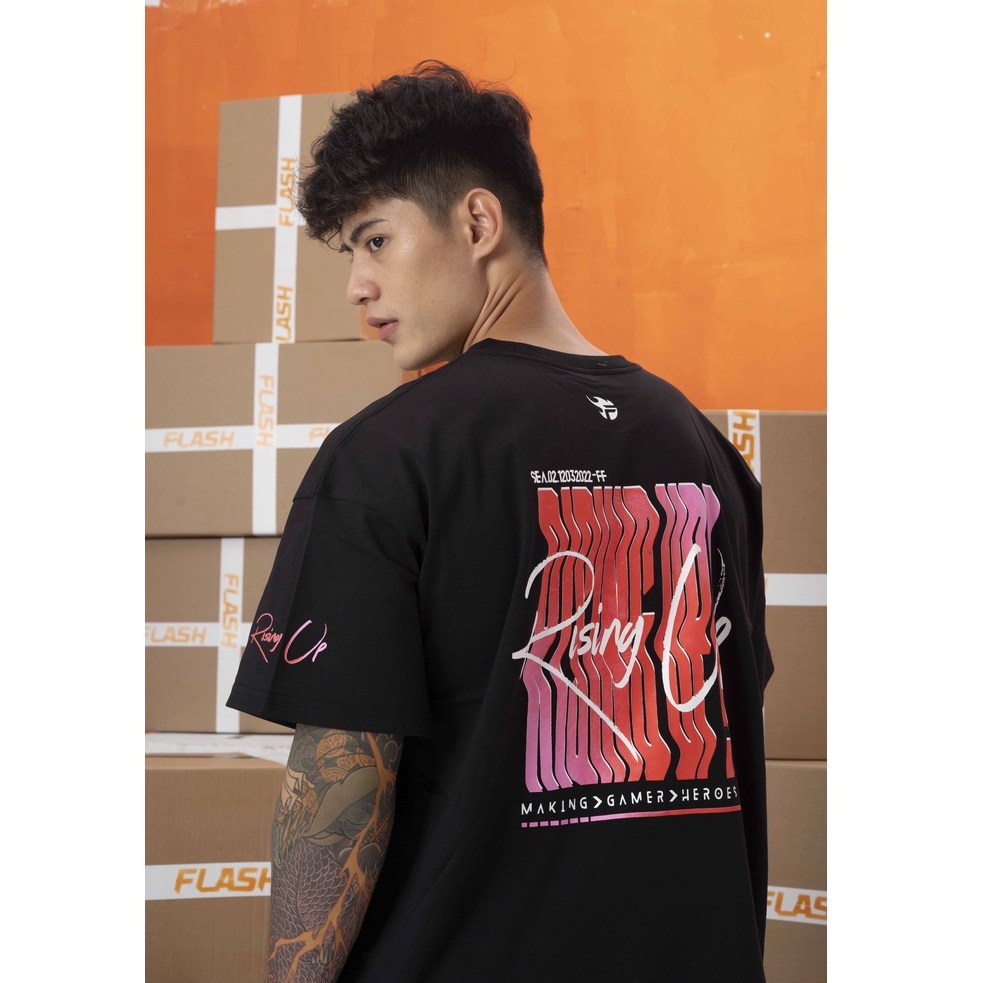 ÁO THUN TEAM FLASH - RISING UP