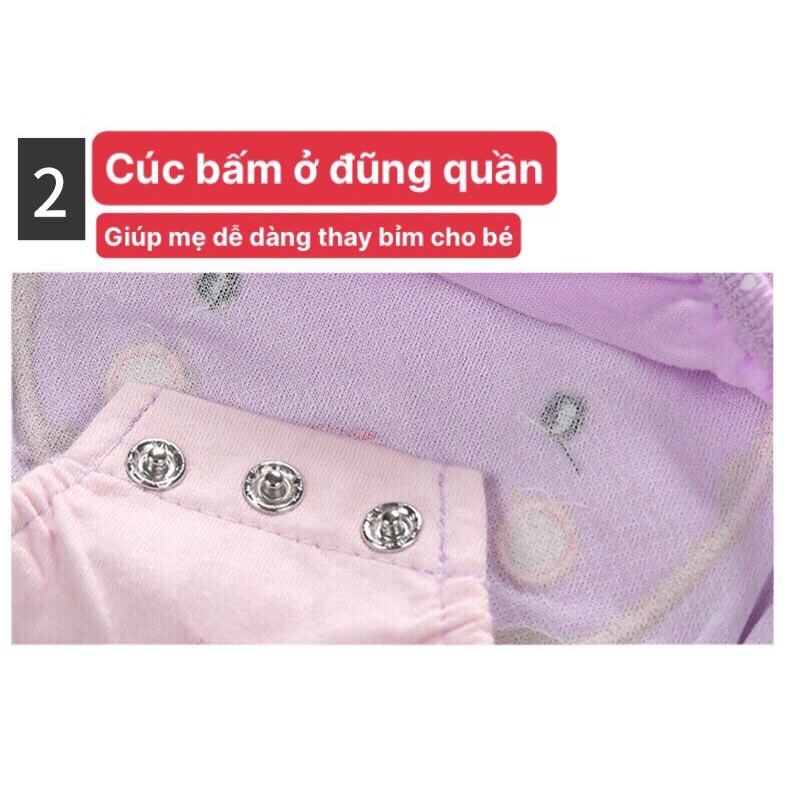 Body Chip Yếm Mùa Hè Hình Thêu Mông Thú Dễ Thương Hàng Quảng Châu Cấp Cho Bé Gái Sơ Sinh