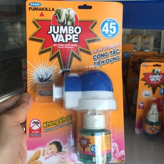 Bộ xông đuổi muỗi JumBo Vape