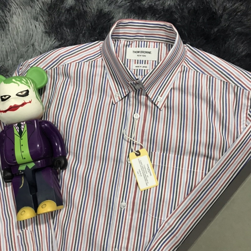 Áo sơ mi thom browne sọc