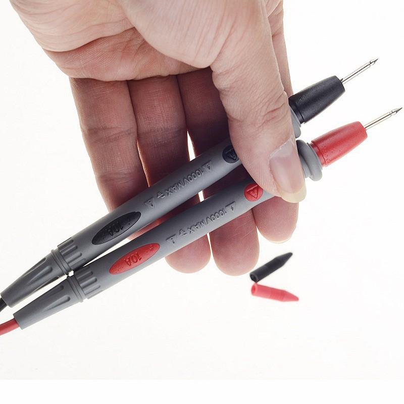 2 dây dẫn đo Vạn năng Vôn Kế cao su 1000V 10A