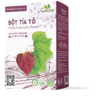 BỘT TÍA TÔ NGUYÊN CHẤT - GOCE (24 gói x 3g)