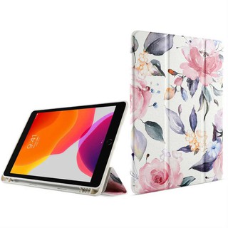 iPad Mini 4 Mini 5 iPad 10.2 10.5 inch Air 3 ipad Pro 11 2020 White Flower Soft Silicone Case Cover